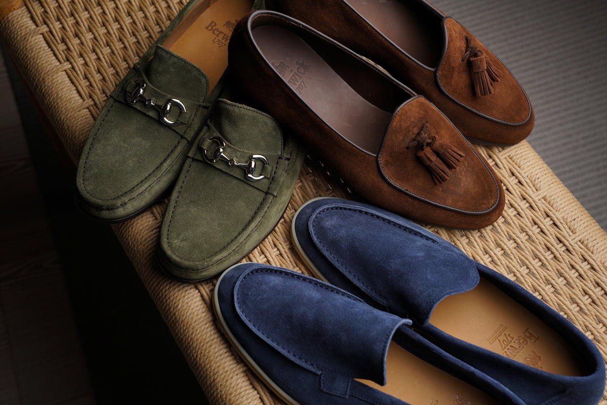 Berwick 1707 Suede Loafers Mehra