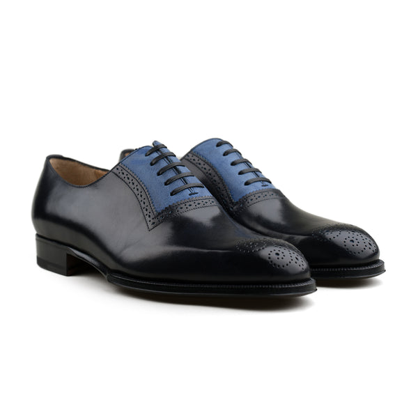 Style 4028 - Blue Museum Calf / Kudu Waxy