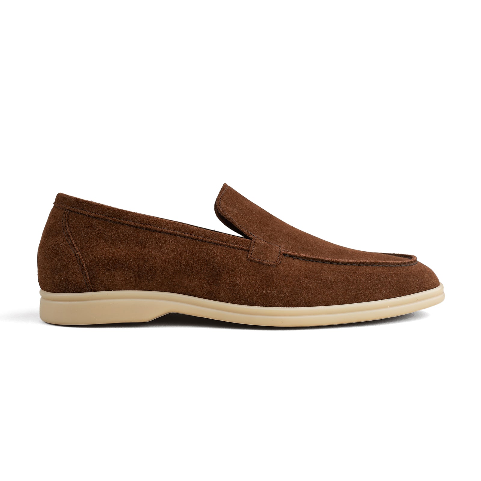 Palma Flex - Snuff Brown Suede