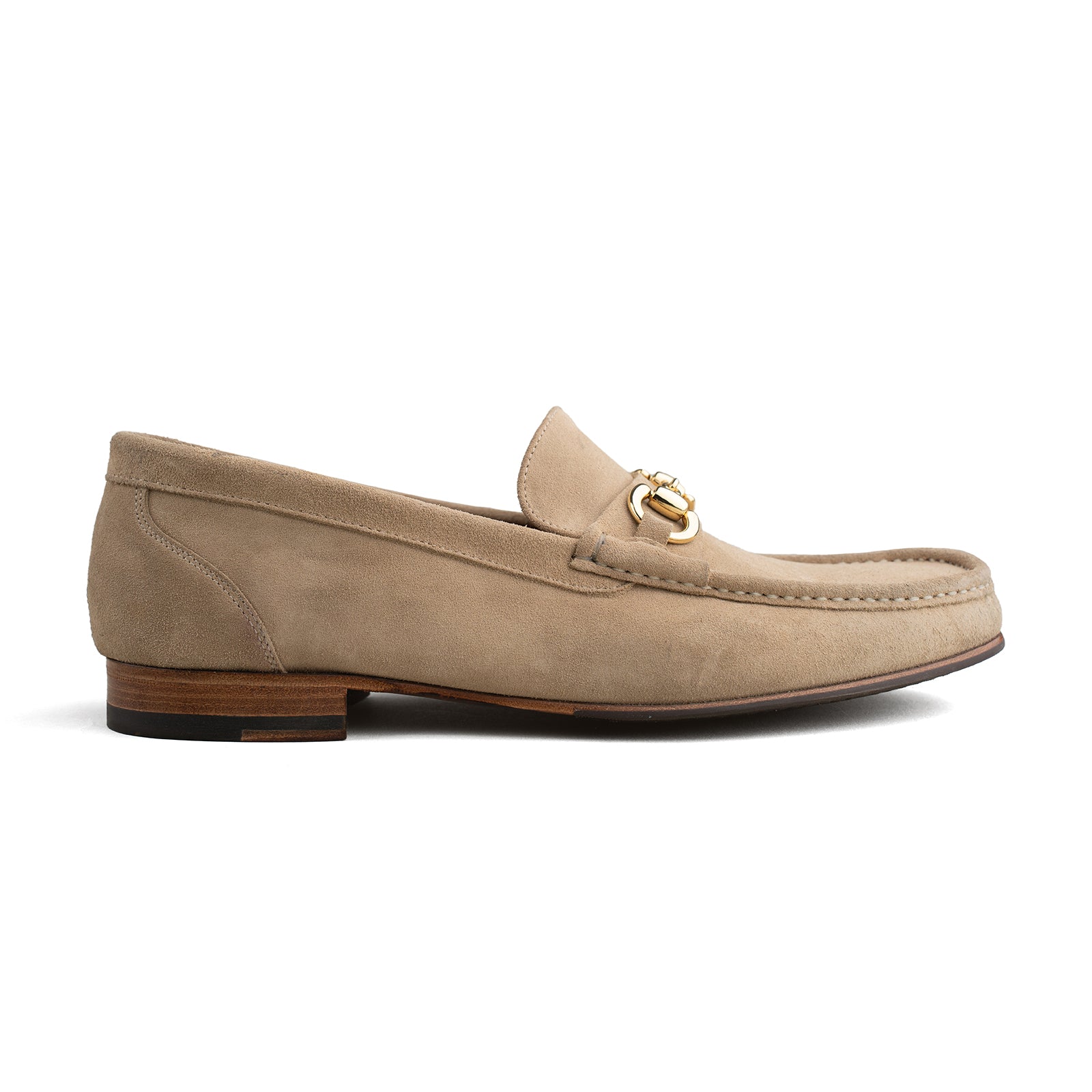 Bologna Bit Loafer - Sand Suede