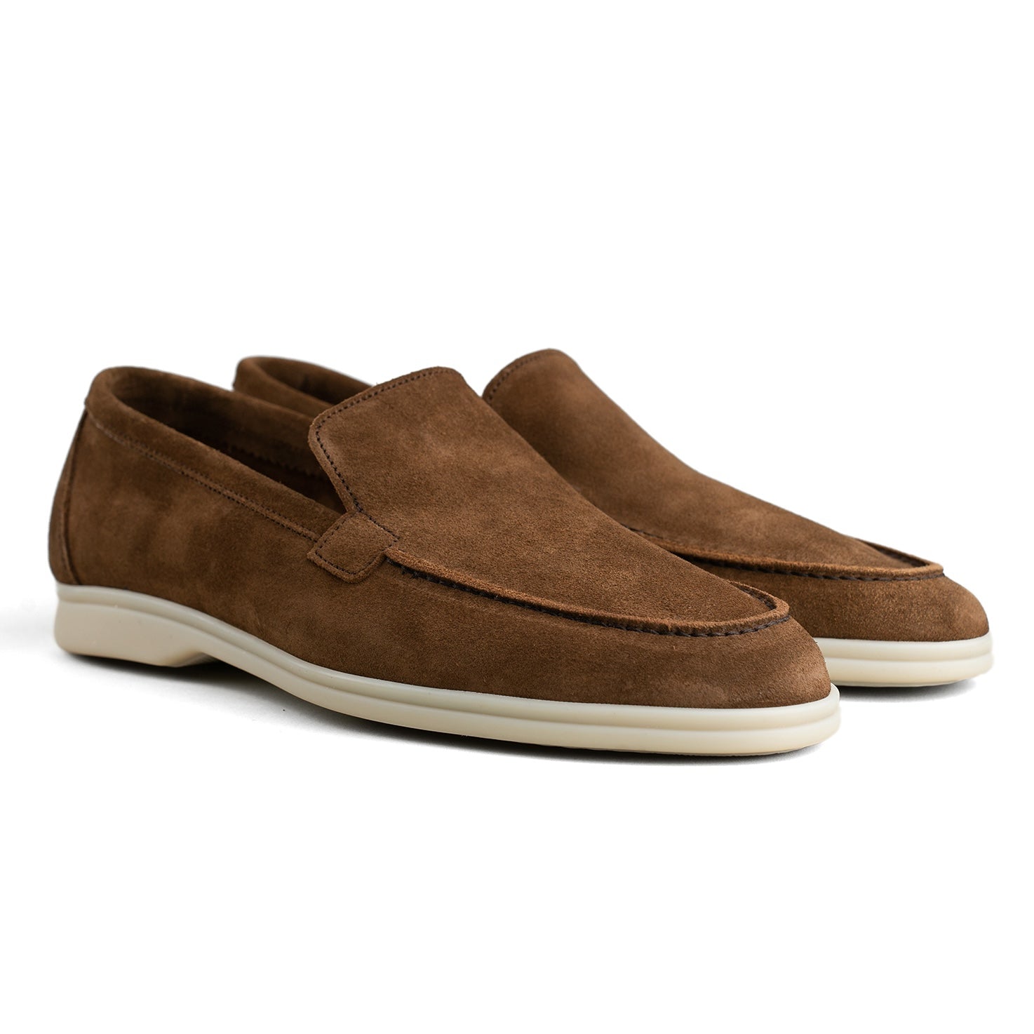 Palma Flex - Medium Brown Suede