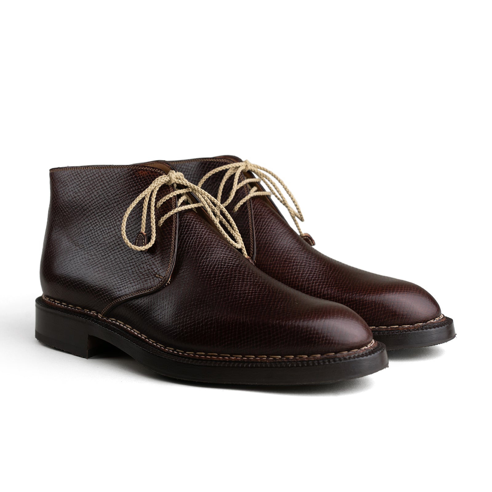 Style 3722 - Saddle Brown Hatchgrain