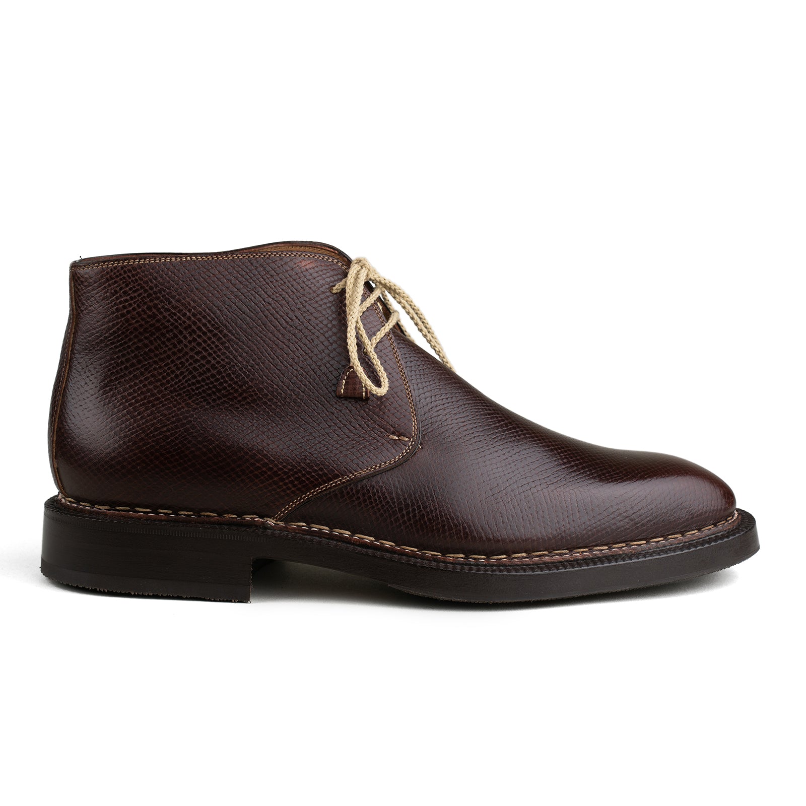 Style 3722 - Saddle Brown Hatchgrain