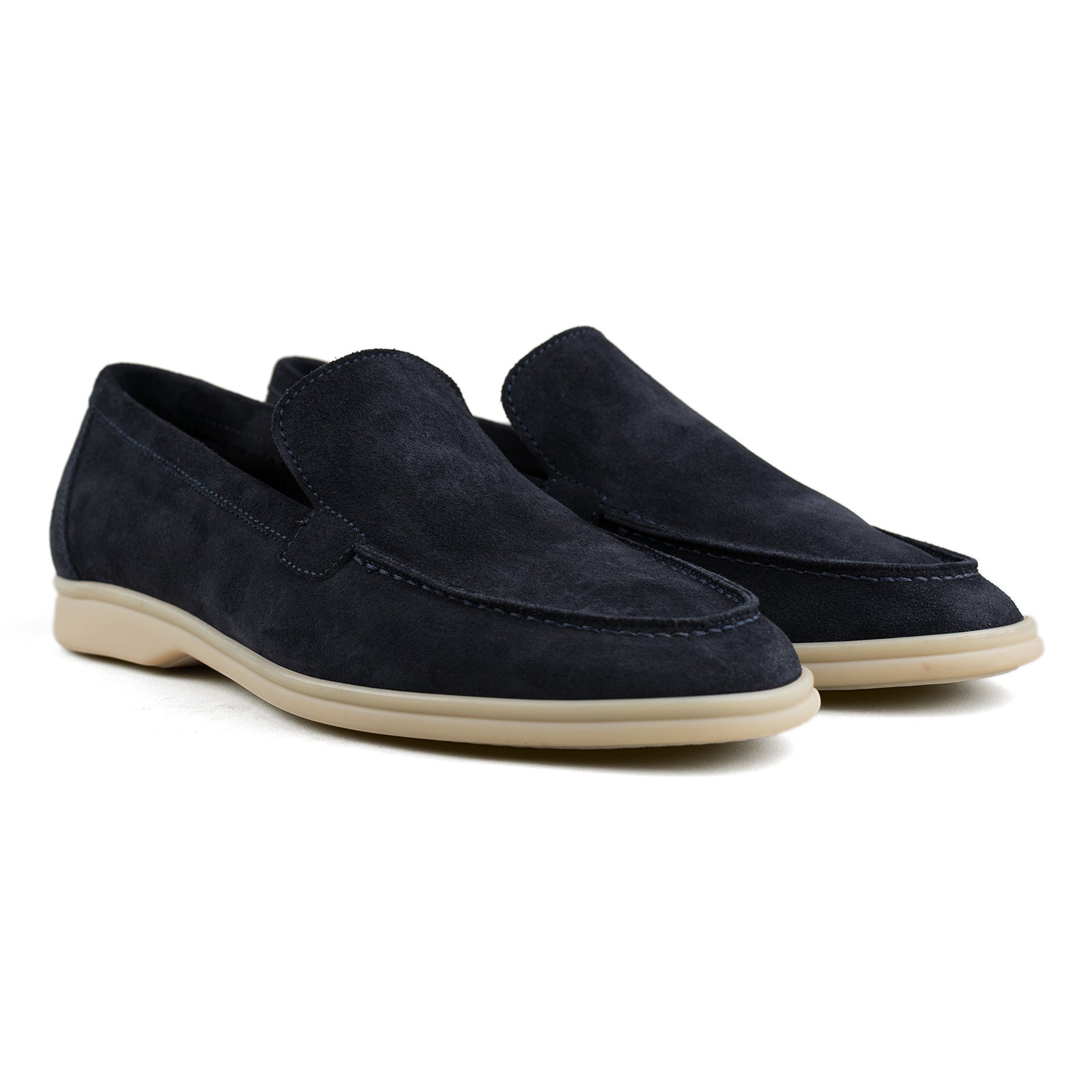 Berwick Palma Flex Venetian Mens Dark Navy Suede Loafer Default Picture 