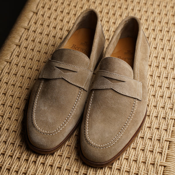 Unlined Penny Loafer - Antilope Suede