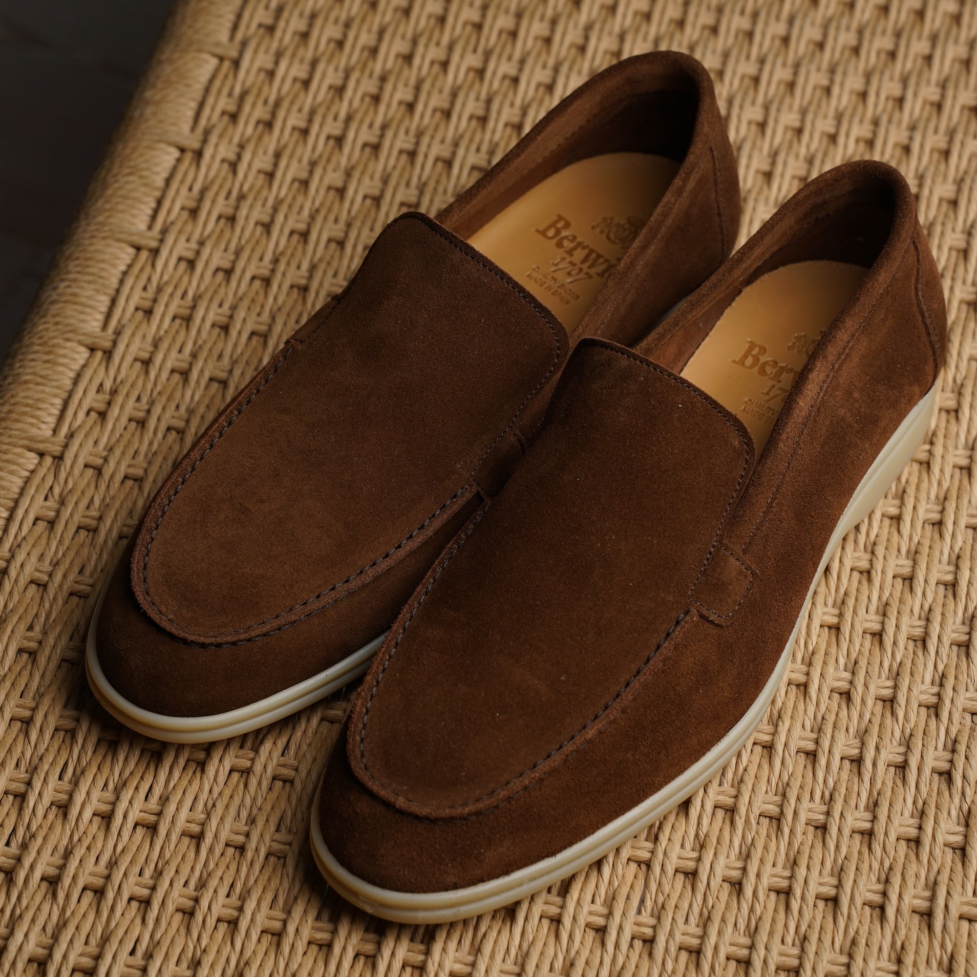 Palma Flex - Snuff Brown Suede