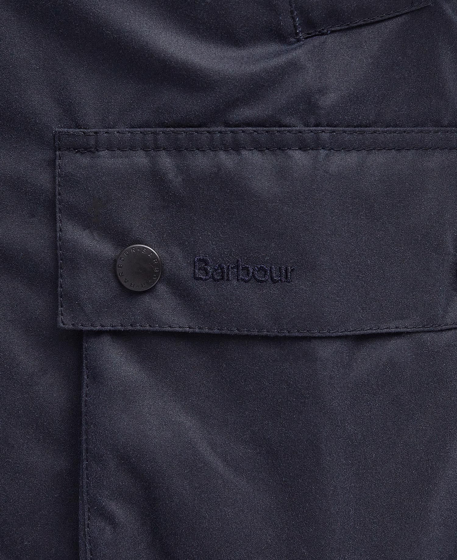 Ashby Waxed Jacket - Navy