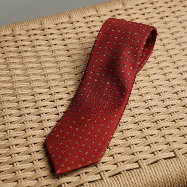 Red Silk Tie