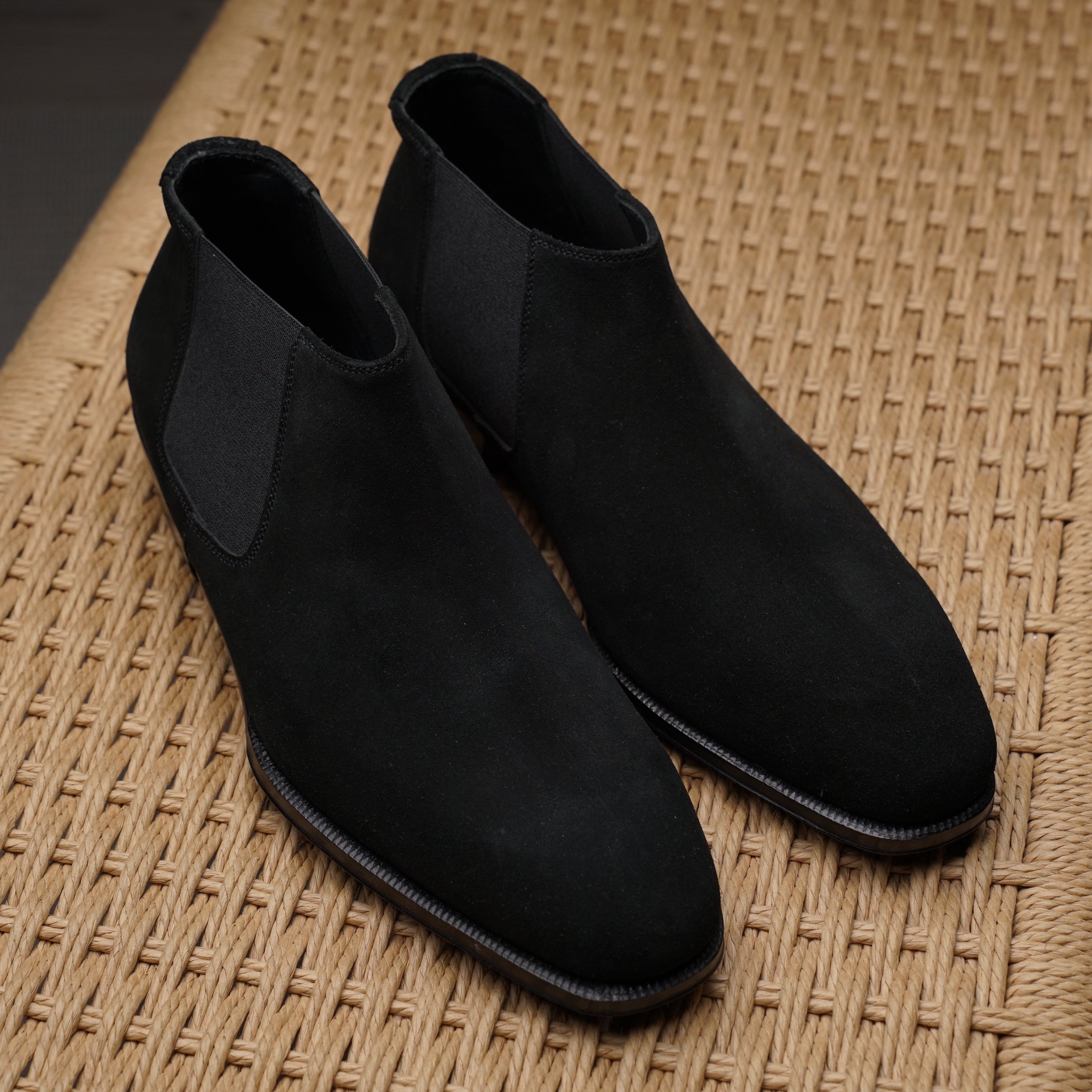 Style Cary Grant - Black Superbuck Suede (062 Last)