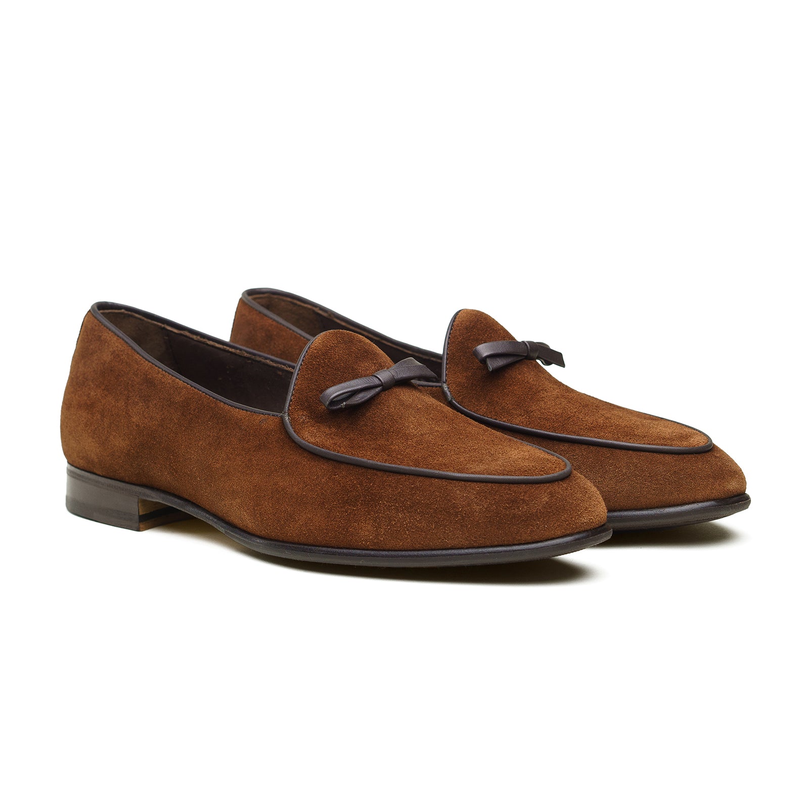 5210 Belgian Loafer - Polo Brown Repello Suede