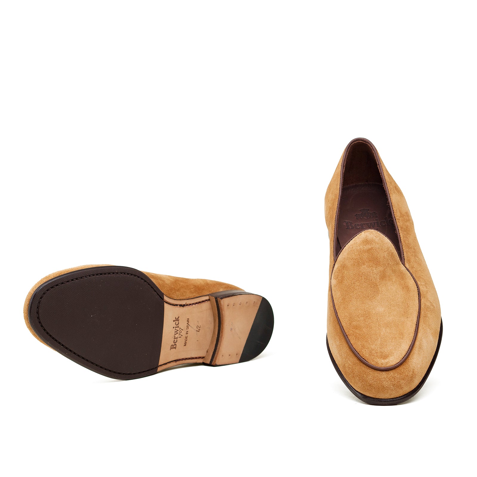 4950 Belgian Loafer - Rame Florence Suede