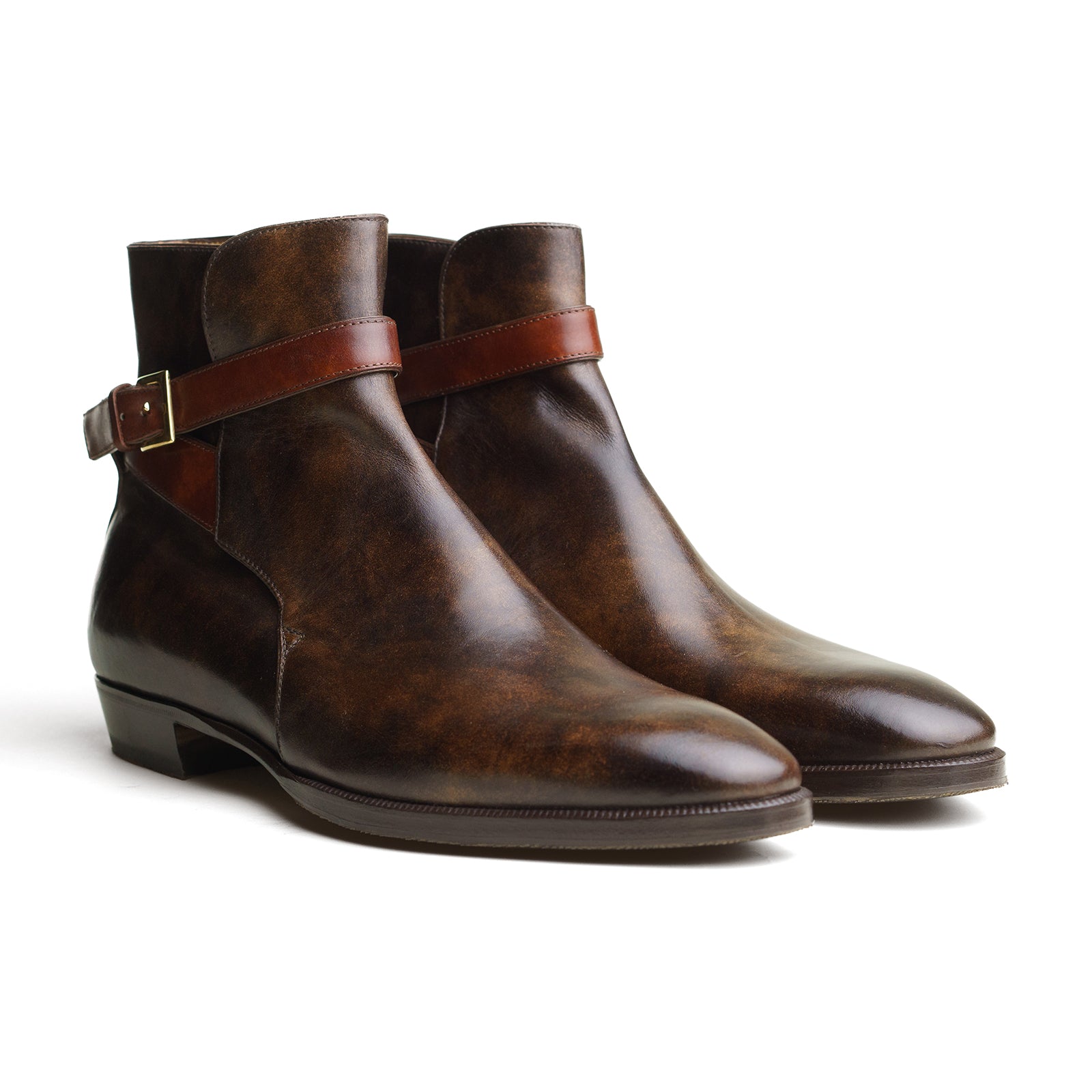 Enzo Style 3930 - Dark Brown / Bracken Museum Calf – Mehra