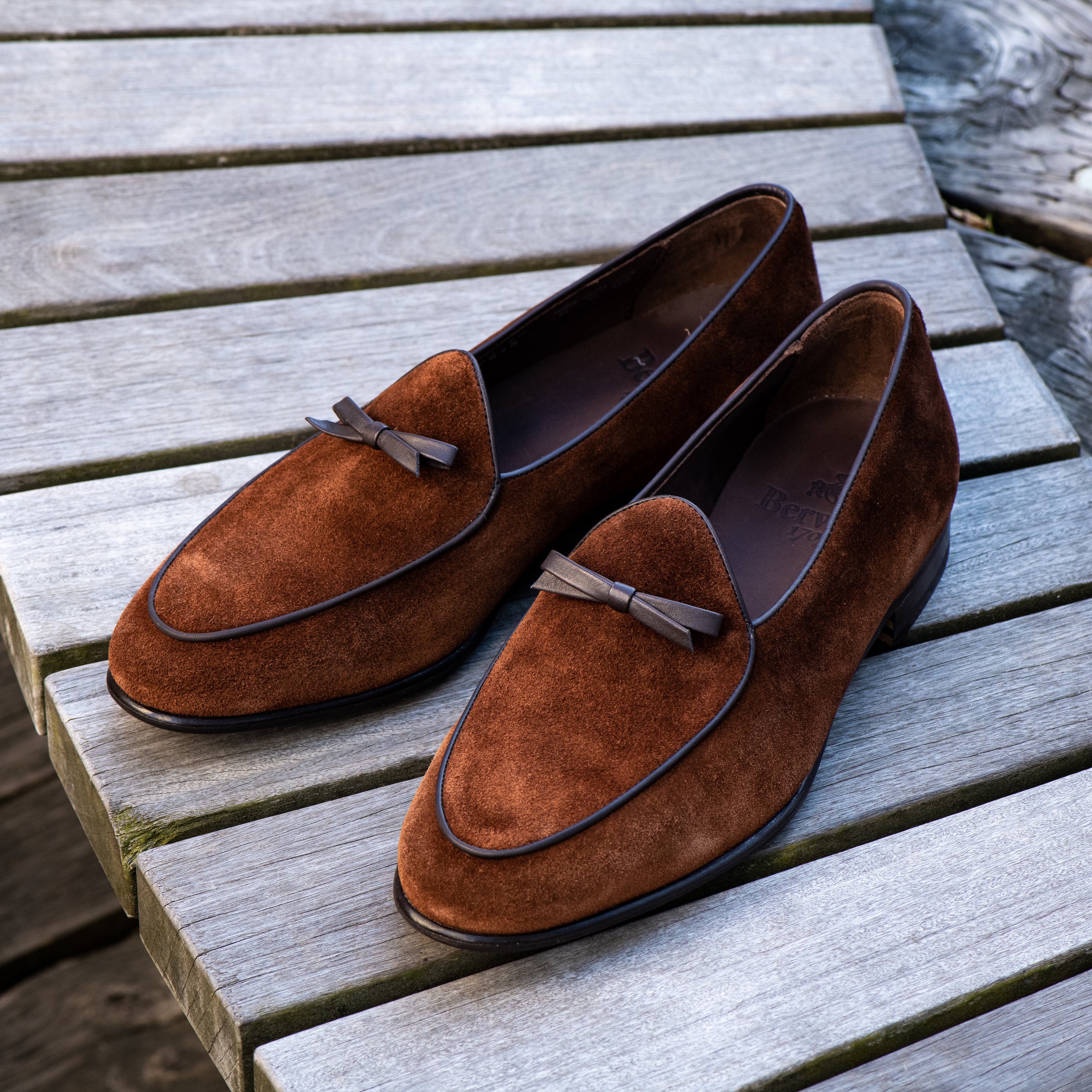 5210 Belgian Loafer - Polo Brown Repello Suede