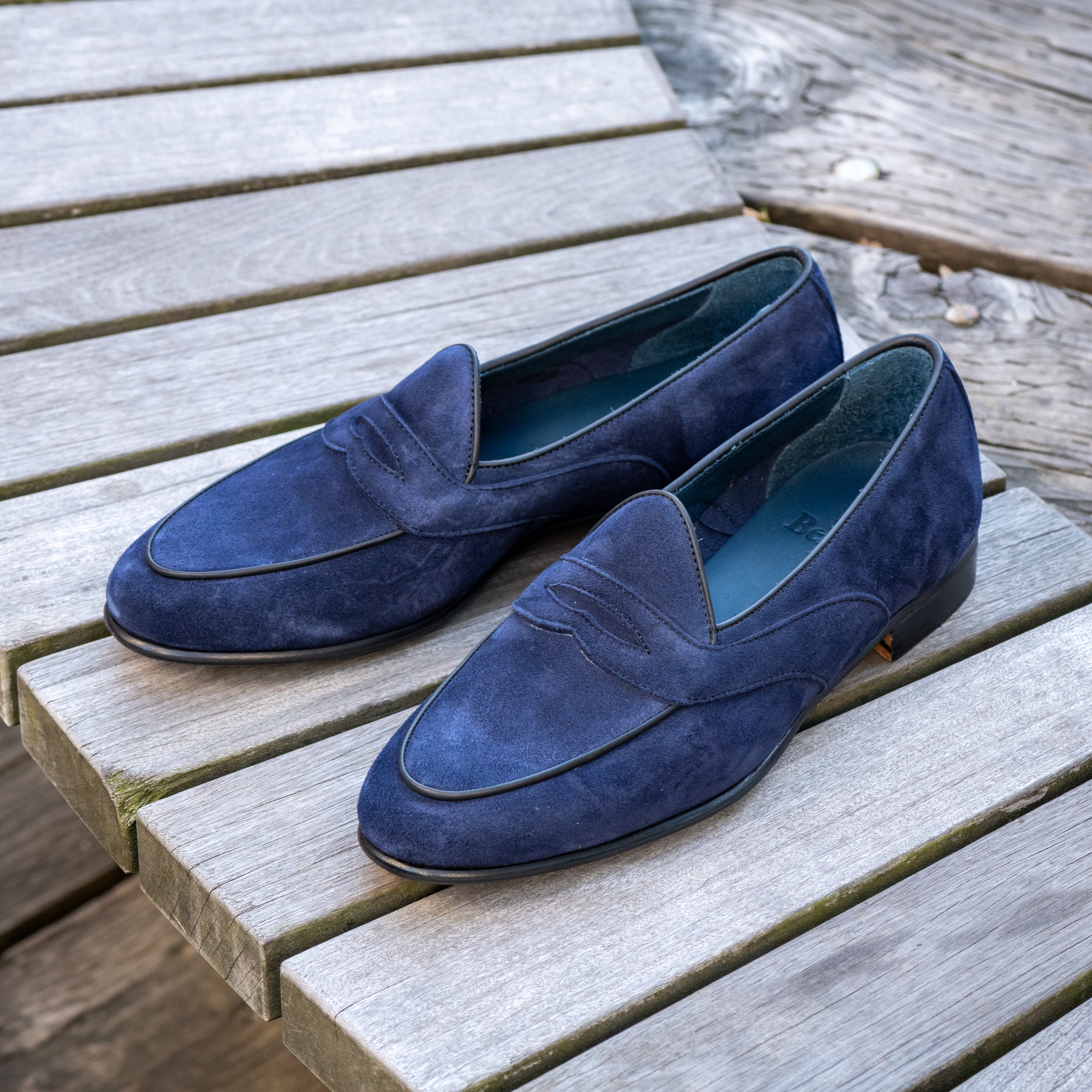 5085 Belgian Loafer - Bleu Kudu Reverse