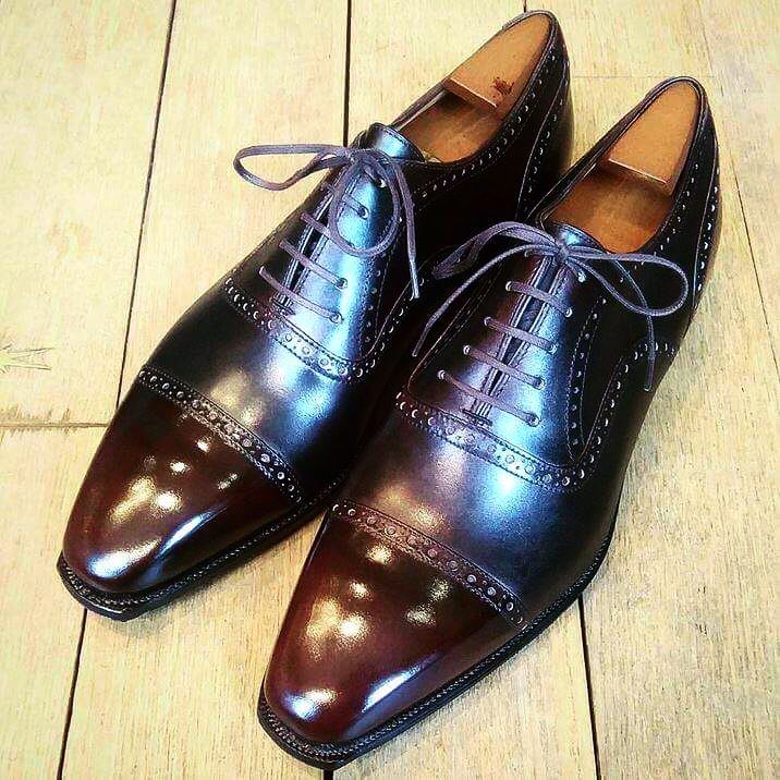 Bucy - Ebony Calf Patina