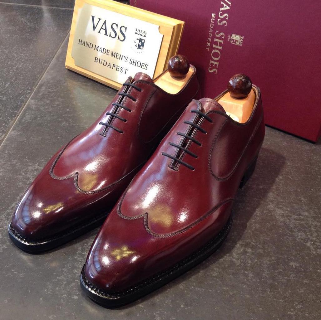 Vass Austerity Oxford - Bordeaux Calf – Mehra